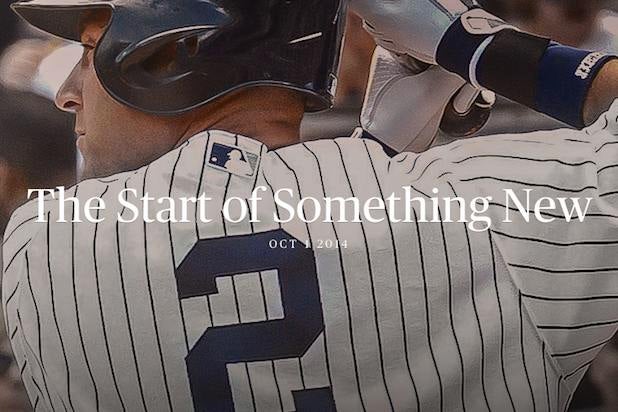 Derek Jeter partners with Legendary Entertainment to launch new sports website
