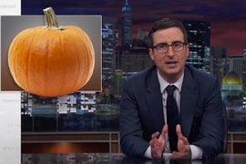 John Oliver Mocks America’s Favorite Fall Treat: Pumpkin Spice Lattes (Video)
