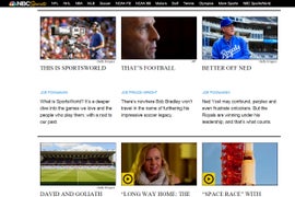 NBCSports.com Launches Microsite for Long-Form Storytelling, Docs