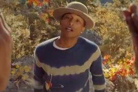 Edgar Wright Directs Pharrell Williams in ‘Gust of Wind’ (Video)