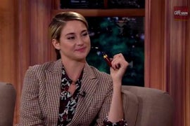 Shailene Woodley Stays Up ‘Late Late’ To Talk About Death (Video)