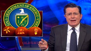 Stephen Colbert Wants Obama’s Global Warming Agenda to Stay Out of His Pumpkin Carving (Video)