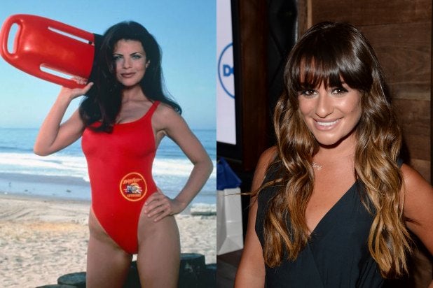 Yasmine Bleeth Lea Michele SBS baywatch Yasmine Bleeth Lea Michele SBS baywatch