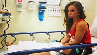 ‘Dancing With the Stars’ Karina Smirnoff Pouts Instead of Performs Because of Knee Injury