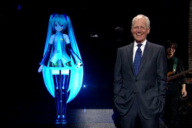 Hatsune Miku David Letterman