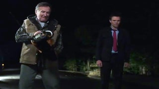 Robin Williams Plays With Chainsaws, Fire Extinguishers in ‘Christmas’ Trailer (Video)