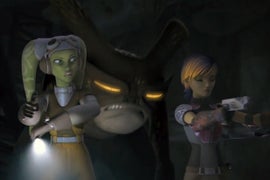 ‘Star Wars Rebels’ Clip Shows Strong Females, Scary Space Monsters (Exclusive Video)