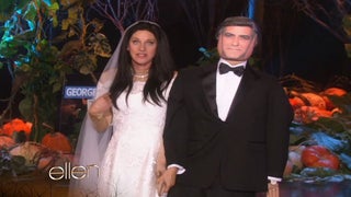 Ellen DeGeneres Marries George Clooney for Her Halloween Costume (Video)