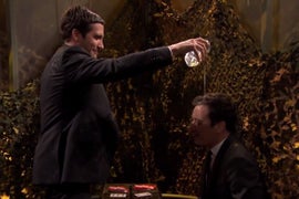 Jake Gyllenhaal and Jimmy Fallon Play a Very Serious Game of ‘Water War’ (Video)