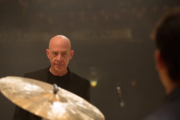 JK Simmons in Whiplash
