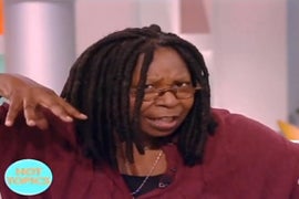 Whoopi Goldberg Forgets She Once Starred in Racist ‘Tom and Jerry’ Warning (Video)
