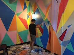 TheWrap’s Exclusive Mural by NYC Artist Edward Granger (Photos)