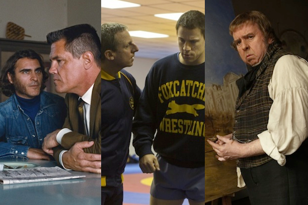 Inherent Vice, Foxcatcher and Mr. Turner