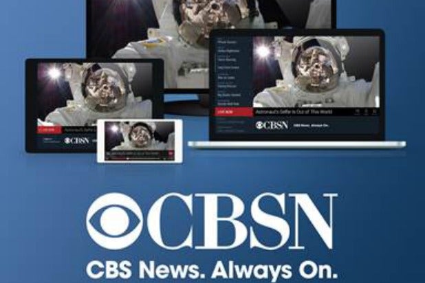 Cbs Launches First Of Its Kind Streaming News Network Cbsn Thewrap
