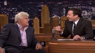 Jay Leno Knocks Jimmy Fallon’s Interview Skills During First Return to ‘Tonight Show’ Since Departure (Video)