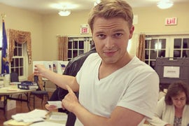 Ronan Farrow’s White V-Neck T-Shirt Sparks Social Media Frenzy (Photo)