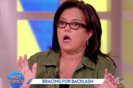 Rosie O’Donnell Denies Rosie Perez Is Leaving ‘View’ in Expletive-Laden Hot Topics Segment
