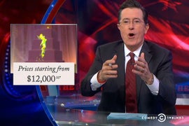 Stephen Colbert Rips Disney’s $12,000 FairyTale Weddings: ‘The Memories Will Last a Lifetime, Along With Your Debt’