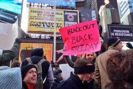Hollywood-Backed #BlackOutBlackFriday Boycott Floods Social Media, Takes to the Streets