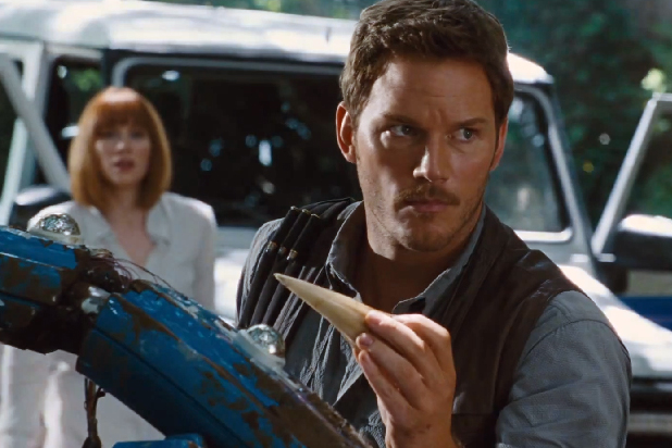 Chris Pratt in Jurassic World Chris Pratt in Jurassic World