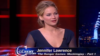 Jennifer Lawrence and Stephen Colbert Plot Actress’ Downward Spiral: Crystal Meth and Car-Jacking (Video)