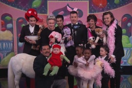 One Direction Takes #CutestSelfieEver With Kittens, Ballerinas and a Unicorn (Video)