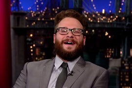 Seth Rogen Talks ‘Interview’ Co-Star James Franco: ‘He’s a Weird Guy’ (Video)