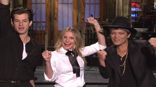Bruno Mars, Mark Ronson Join Cameron Diaz for Awkward ‘SNL’ Promos (Video)
