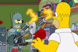 ‘Simpsons’/’Futurama’ Crossover 1,000 Years in the Making and a Hit With Social Media