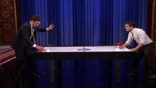 ‘Hunger Games’ Star Josh Hutcherson Takes on Jimmy Fallon in ‘Thirsty’ Game (Video)