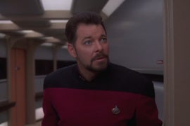 William Riker Chases an Ensign, Jean-Luc Picard Cusses in ‘Star Trek: TNG’ Season 7 Gag Reel (Video)