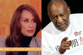 ‘The View’s’ Whoopi Goldberg Questions Beverly Johnson Over Bill Cosby Allegedly Attacking Her (Video)