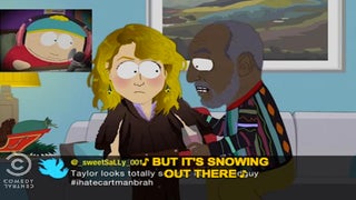 Bill Cosby Accuser Janice Dickinson Doesn’t Find His ‘South Park’ Parody Funny (Video)
