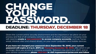 Turner Orders Staff to Change Computer Passwords In Wake of Sony Hack: Read Internal Memo (Exclusive)