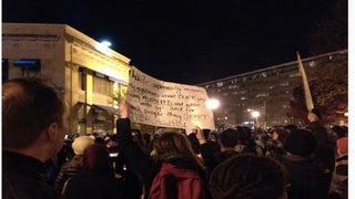 NYC Protestors Take it to Fox News Over Eric Garner Chokehold Death: ‘F-ck Fox News’