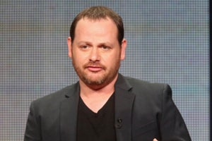 BEVERLY HILLS, CA - JULY 14: Co-creator/Executive producer Gideon Raff speaks onstage at the 'Dig' panel during the NBCUniversal USA Network portion of the 2014 Summer Television Critics Association at The Beverly Hilton Hotel on July 14, 2014 in Beverly Hills, California. (Photo by Frederick M. Brown/Getty Images)