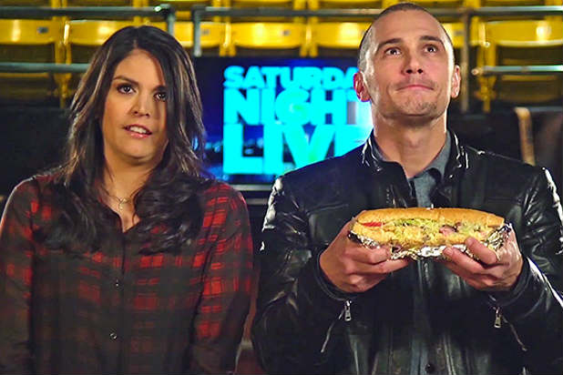 Cecily Strong, James Franco