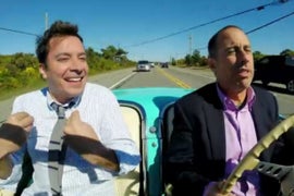 Jimmy Fallon Leaves Dry Land to Ride in Jerry Seinfeld’s Boat in ‘Comedians in Cars Getting Coffee’ Finale (Video)