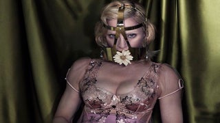 Madonna Poses Topless for Interview Magazine (Photo)