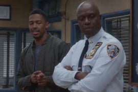 Nick Cannon Catches Det. Rosa Diaz’s Eye on ‘Brooklyn Nine-Nine’ (Exclusive Video)