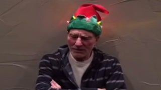 The Internet Loves Patrick Stewart Wearing a Singing, Dancing Elf Hat (Video)