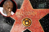 Bill Cosby's defaced Walk of Fame Star
