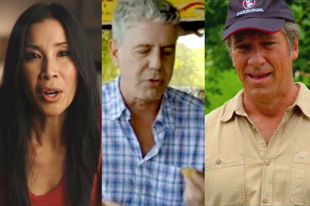 Anthony Bourdain, Lisa Ling, Mike Rowe, CNN