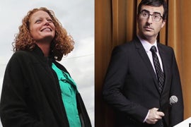John Oliver, Ebola Nurse Kaci Hickox Are mtvU’s Man and Woman of the Year (Video)