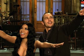 James Franco, Nicki Minaj Mock ‘Peter Pan Live!’ on New ‘SNL’ Promo (Video)