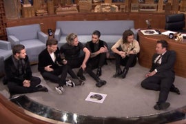 One Direction Mock Jimmy Fallon’s Brit Accent in Interview (Video)