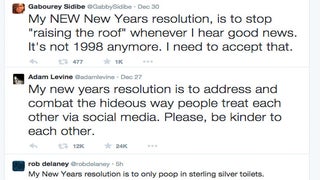 Hollywood’s New Year’s Resolutions 2015: Less Taylor Swift, More Tortilla Chips