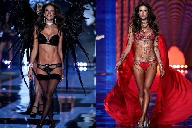 Alessandra Ambrosia at the 2014 Victoria's Secret Fashion Show Alessandra Ambrosia at the 2014 Victoria's Secret Fashion Show