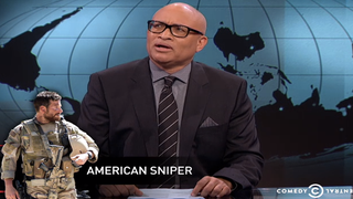 Larry Wilmore on ‘American Sniper’s’ $200 Million Box Office: Cost of ’40 Seconds’ of Iraq War (Video)