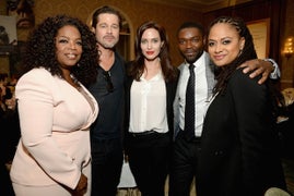 Golden Globes Party Report in Pictures: Oprah, Brad Pitt, & Angelina Jolie Lunch Together at AFI (Photos)